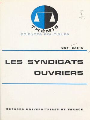 cover image of Les syndicats ouvriers